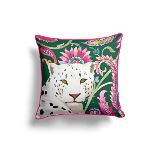 Maxxdeco 43x43 Cm Biyeli Kadife Kırlent Kılıfı- 12436