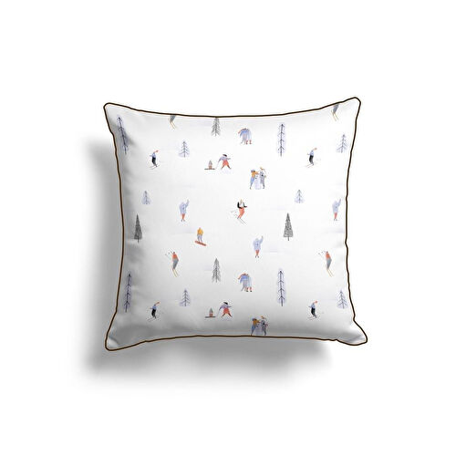 Maxxdeco 43x43 Cm Biyeli Kırlent Kılıfı- 12005