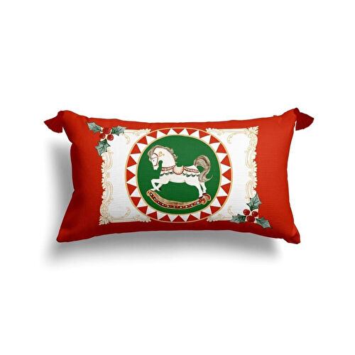 Maxxdeco 30x 50 Cm Püsküllü Kırlent Kılıfı- 12154