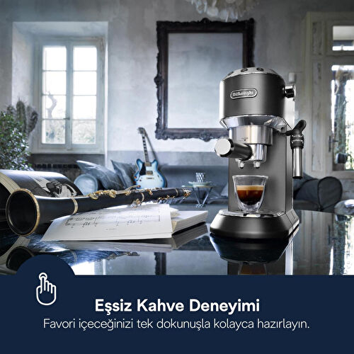 Delonghi Dedica Manuel Espresso Makinesi Ec 685.bk Delonghi Dedica Manuel Espresso Makinesi Ec 685.bk