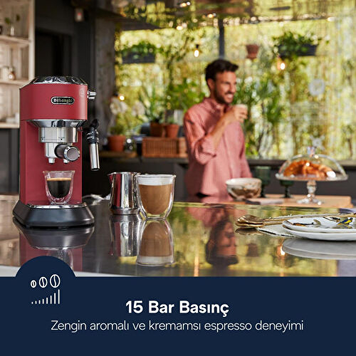 Delonghi Dedica Manuel Espresso Makinesi Ec 685.r