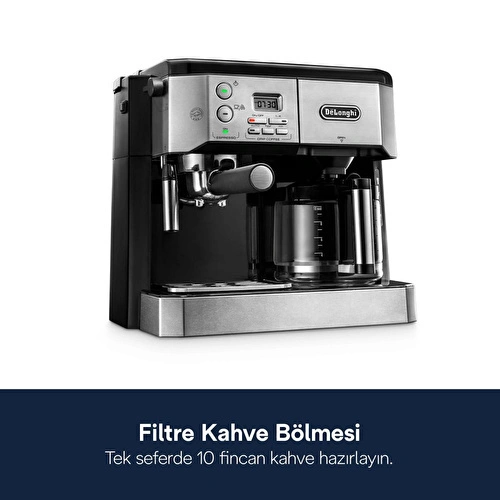Delonghi Combi, Bco431.s Filtre Ve Espresso Kahve Makinesi