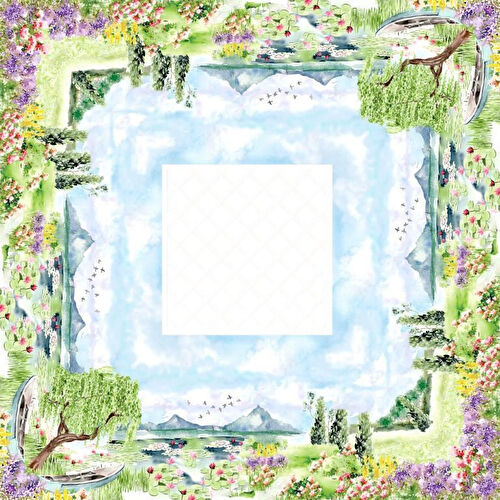 Maxxdeco 140x140 Cm Masa Örtüsü-12013