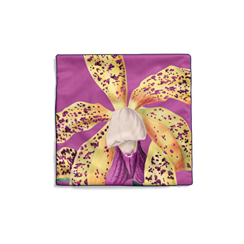 Maxxdeco 43x43 Cm Biyeli Kırlent Kılıfı- 12412