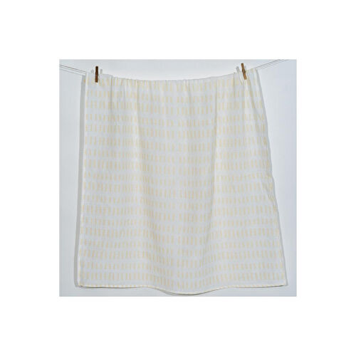 Itsy Bitsy Kids Amulet Lemon Lines , Müslin Bebek Örtüsü , 100x100 Cm