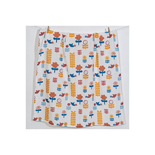 Itsy Bitsy Kids Amulet Lemon, Müslin Bebek Örtüsü , 100x100 Cm