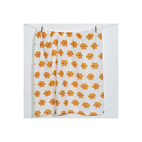 Itsy Bitsy Kids Amulet Lemon Bloom , Müslin Bebek Örtüsü , 70x70 Cm