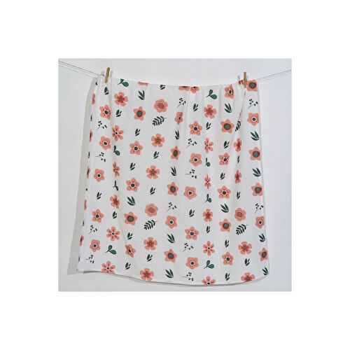 Itsy Bitsy Kids Petit Fleur, Müslin Bebek Örtüsü , 70x70 Cm