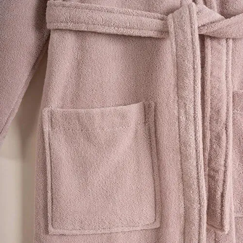 Penelope %100 Pamuk Bornoz S Pudra - Noa Serisi