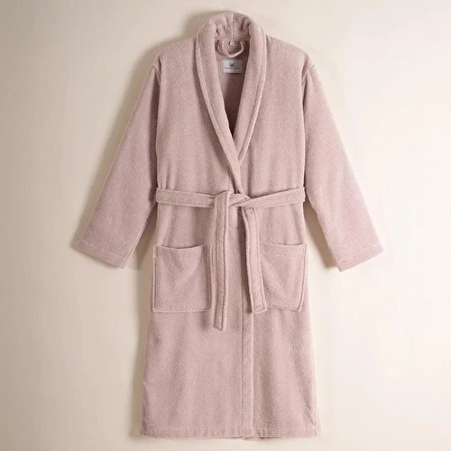 Penelope %100 Pamuk Bornoz M Pudra - Noa Serisi