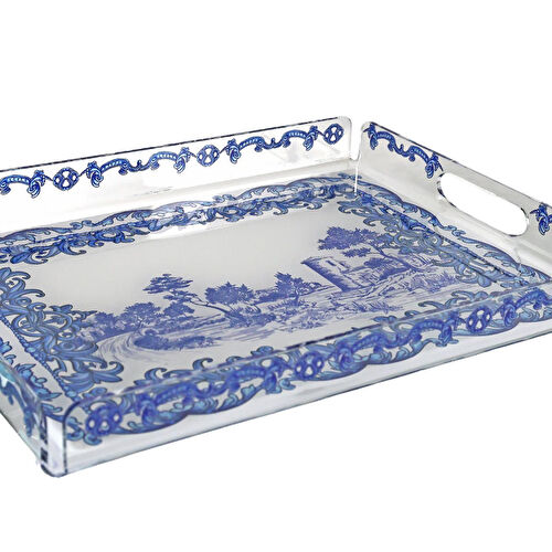 Lucky Art Florance Arte Pleksi Tepsi 40x30