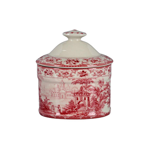 Lucky Art Florantine Kavanoz Küçük Kirmizi