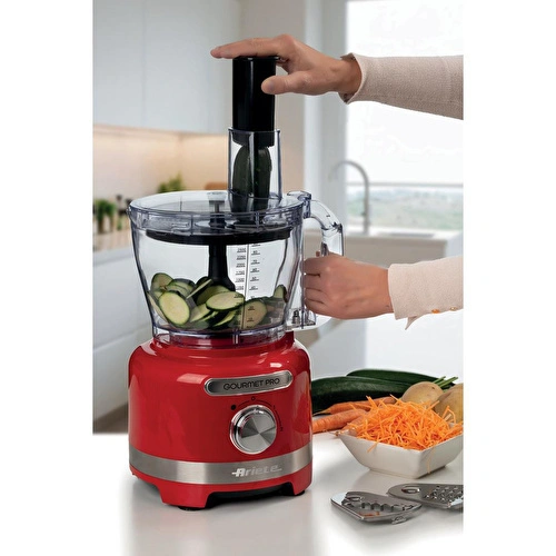 Ariete Gourmet Pro Moderna Mutfak Robotu Kırmızı 1782/00 Ariete Gourmet Pro Moderna Mutfak Robotu Kırmızı 1782/00