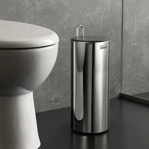 Joseph Joseph Easystore Luxe Paslanmaz Çelik Gizli Tuvalet Kağıtlığı