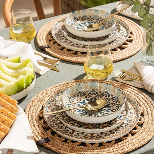 Mudo Home Ephesus Servi̇s Tabaği Seti̇ 6li -26cm