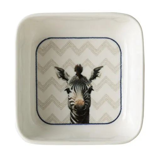 Mudo Home Iconic Kare Çerezli̇k 10cm-zebra