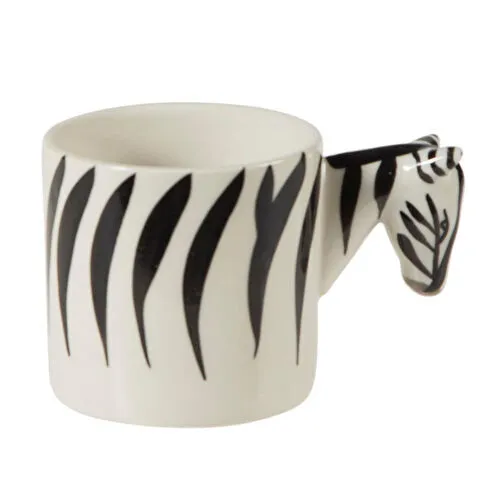 Mudo Home Zebra Wild Kahve Fi̇ncani
