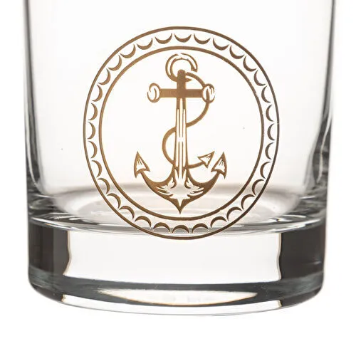 Mudo Home Anchor Vi̇ski̇ Bardaği Gold 300 Ml