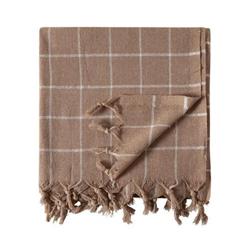 Mudo Home Edwin Bej Çok Amaçli Örtü 140x140