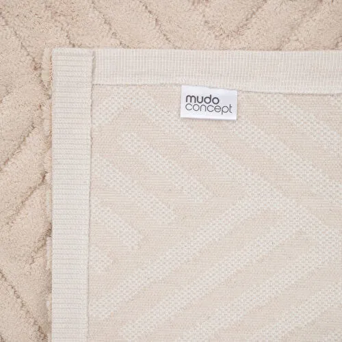 Mudo Home Milan 2'li̇ Banyo Paspas Seti̇ Bej