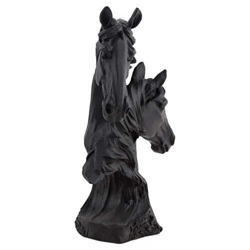 Mudo Home Horses Büst Bi̇blo 17x10x23cm