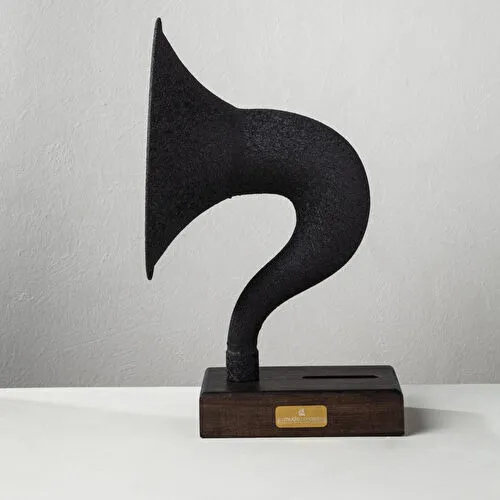 Mudo Home Akusti̇k Gramofon Si̇yah