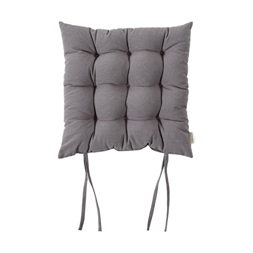 Mudo Home Nimes Sandalye Mi̇nderi̇ Gri̇ 45x45