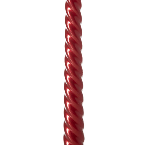 Mudo Home 2li̇ Burgulu Şamdan Mum Bordo 25cm