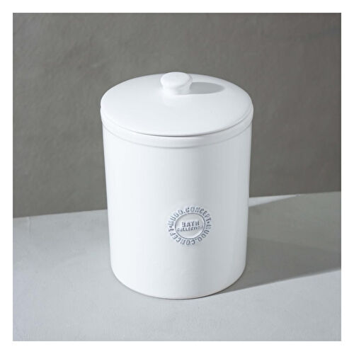 Mudo Home Barnes Çöp Kovasi Beyaz 3 Lt