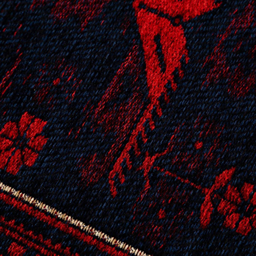 Mudo Home Jina Ki̇li̇m Kirmizi Laci̇vert 80x150