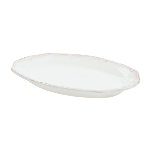 Mudo Home Ekru Kayik Tabak 20cm