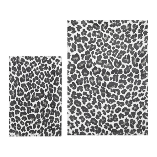 Mudo Home Leopar 2'li̇ Banyo Paspas Seti̇