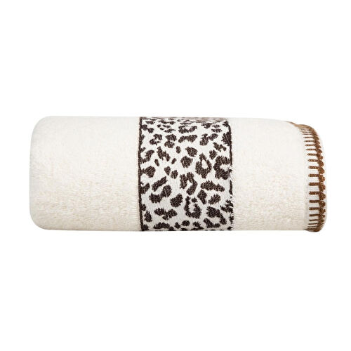 Mudo Home Penelope Leopar Yüz Havlusu 50x80