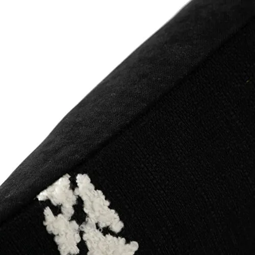 Mudo Home Ava Fancy Kirlent Si̇yah 50x50