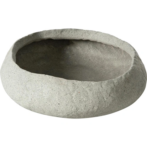 Mudo Home Earth Dekorati̇f Kase Bej 43x39x15cm