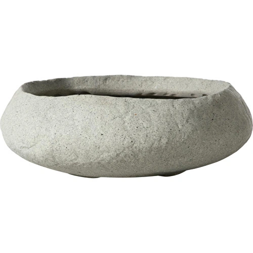 Mudo Home Earth Dekorati̇f Kase Bej 43x39x15cm