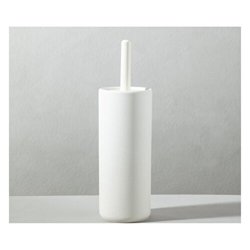 Mudo Home Mat Beyaz Tuvalet Firçasi