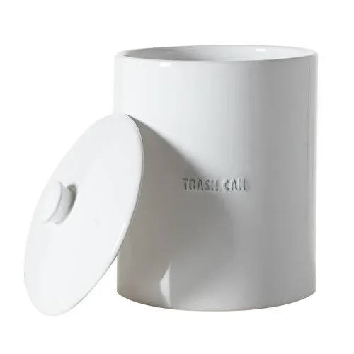 Mudo Home Pintura Beyaz Çöp Kovasi 3 Lt