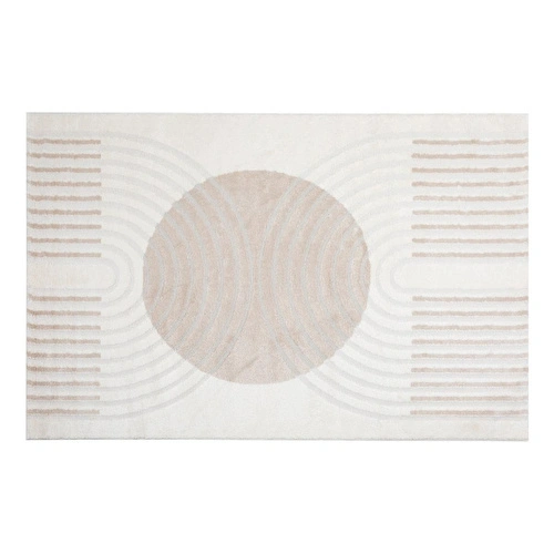 Mudo Home Riva Circle Hali Ekru Bej 160x230