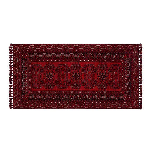 Mudo Home Jina Bold Ki̇li̇m Kirmizi Laci̇vert 80x150