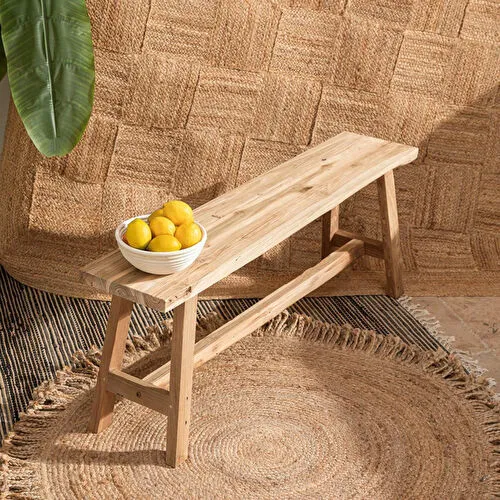 Mudo Home Basic Tassel Jüt Yolluk 120cm