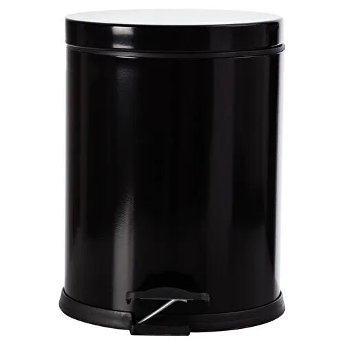 Mudo Home 5lt Pedalli Çöp Kovasi Si̇yah