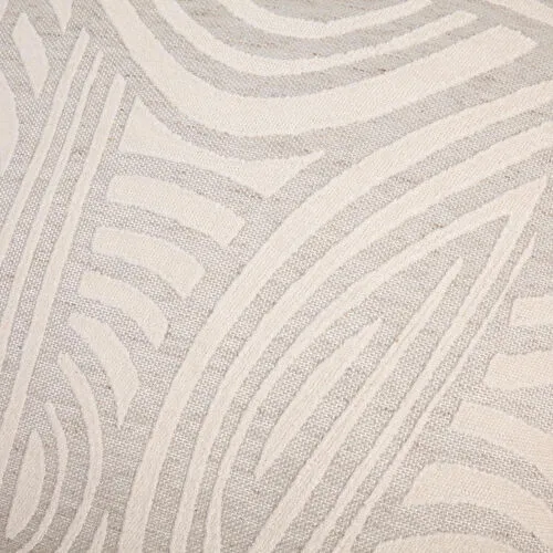 Mudo Home Alba Wave Kirlent Ekru 50x50