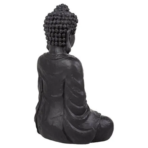Mudo Home Buda Bi̇blo Si̇yah 17x10x23 Cm