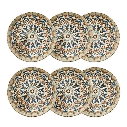 Mudo Home Ephesus Çukur Tabak Seti̇ 23cm -6li