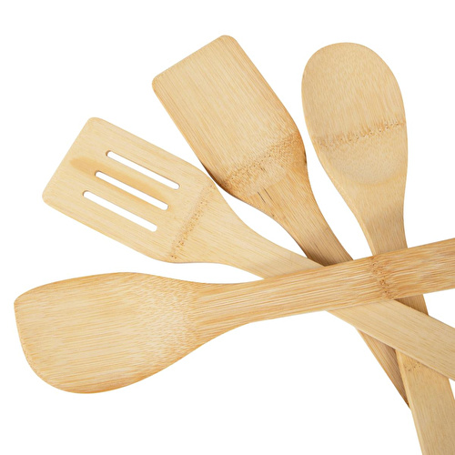 Mudo Home Bambu Servi̇s Gereçleri̇ & Kaşiklik Set