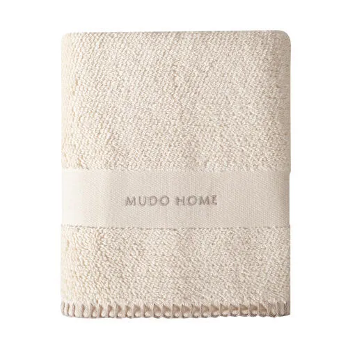 Mudo Home Krem Yüz Havlusu 50x80