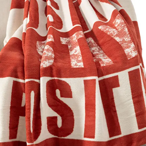 Mudo Home Lindy Battani̇ye Kirmizi Bej 200x220