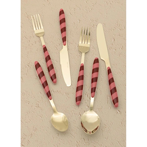 The Mia Joy Çatal Kaşık Bıçak Takımı Pembe Gold 36 Parça The Mia Joy Çatal Kaşık Bıçak Takımı Pembe Gold 36 Parça