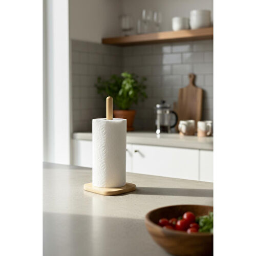 Vienev Doğal Ahşap Kağıt Havluluk 12 Cm